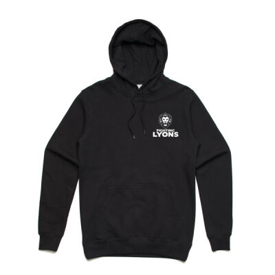 Fighting Lyons Standard Hoodie Black Thumbnail
